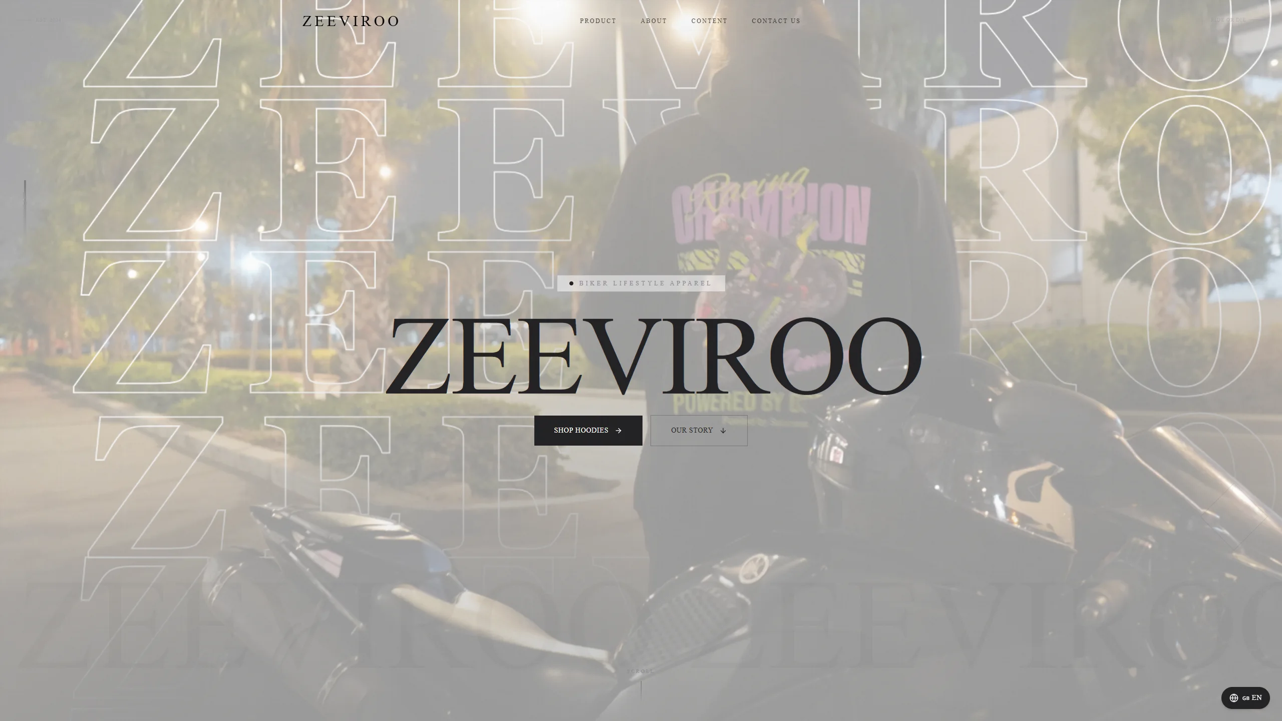 Zeeviroo e-commerce website design project by dravellagency